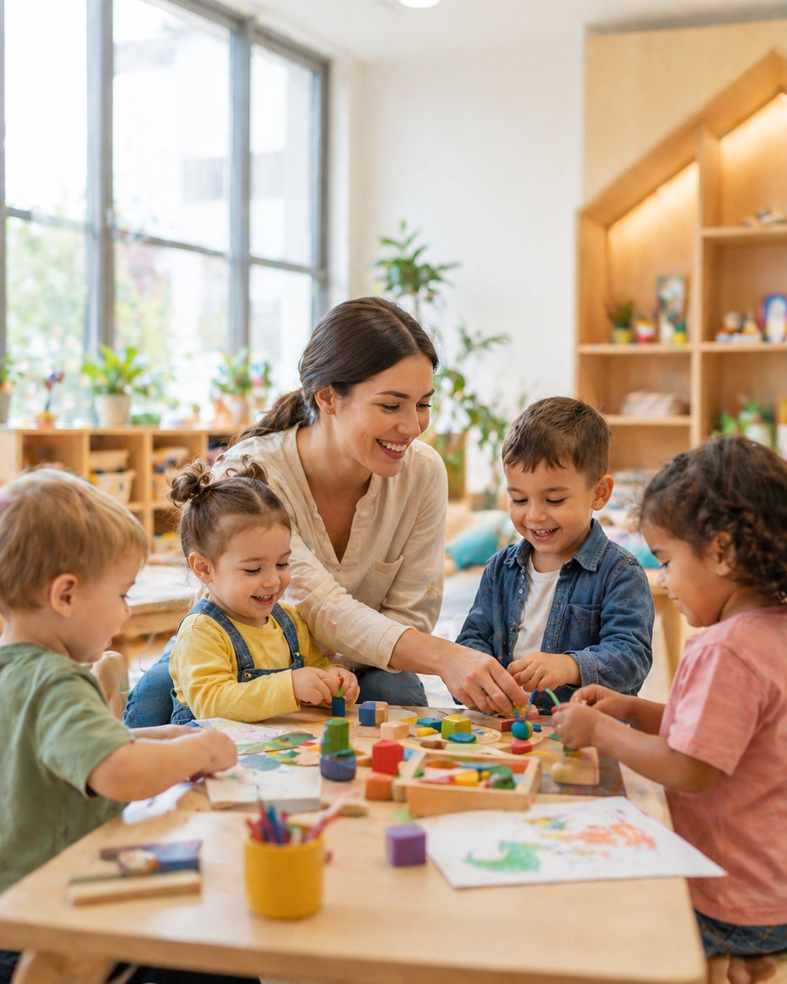 Maestra en estimulación temprana